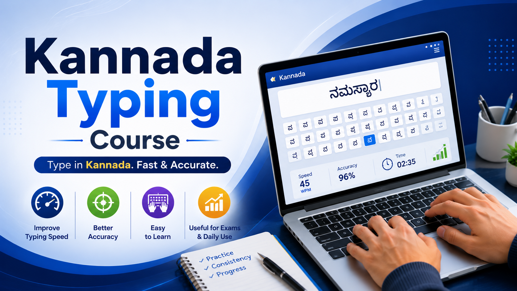 Kannada typing course